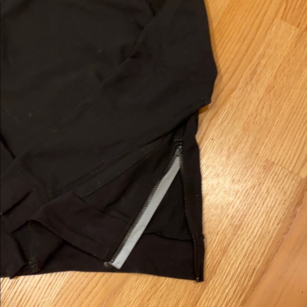 Black Pullover With Side Zips - image 3